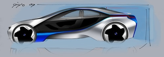 Illustration for article titled BMW's Tron-Like Turbodiesel Concept Rendered For Your Pleasure